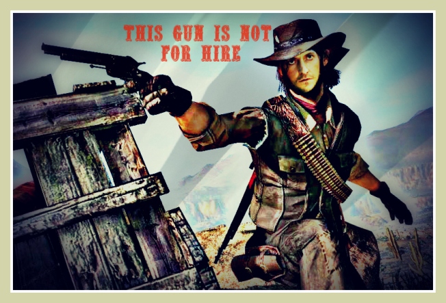 Dare I say--Giz the Gunslinger? (I salute you, Daria.)